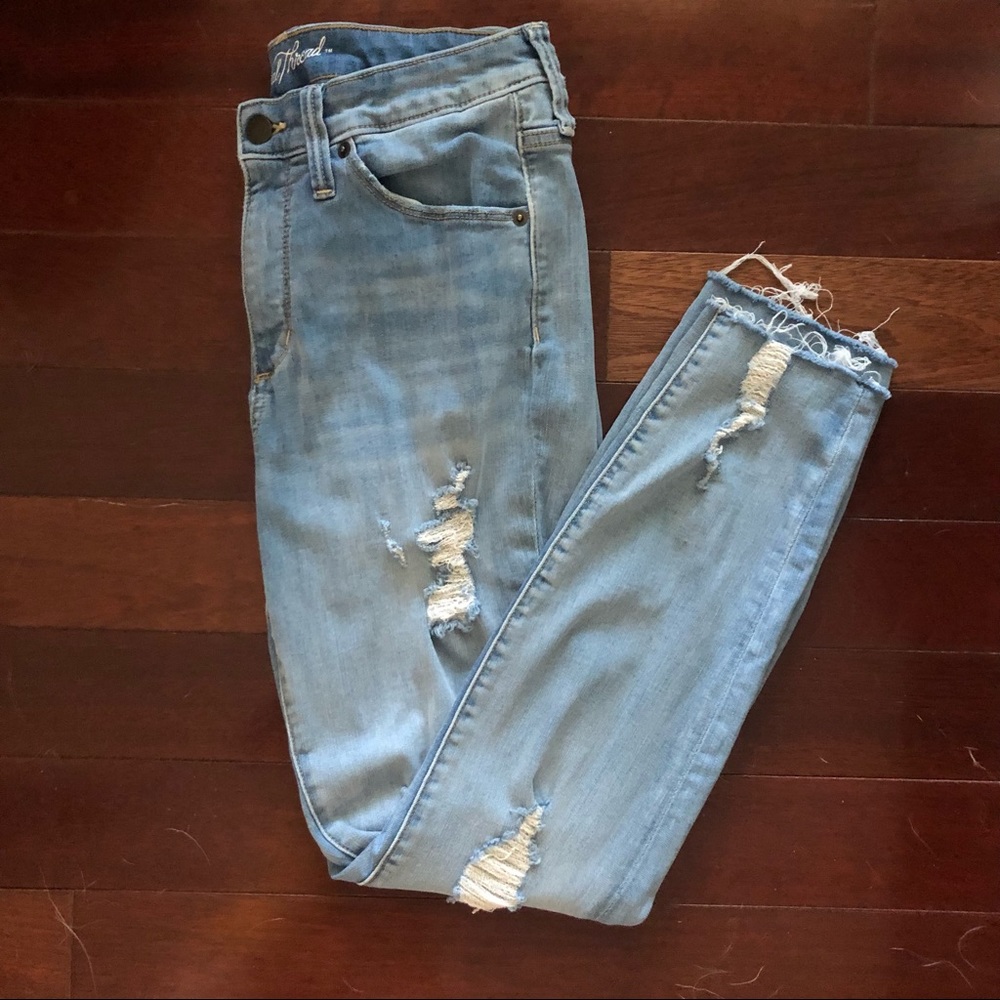 Slightly Distressed Jeans from Universal Thread